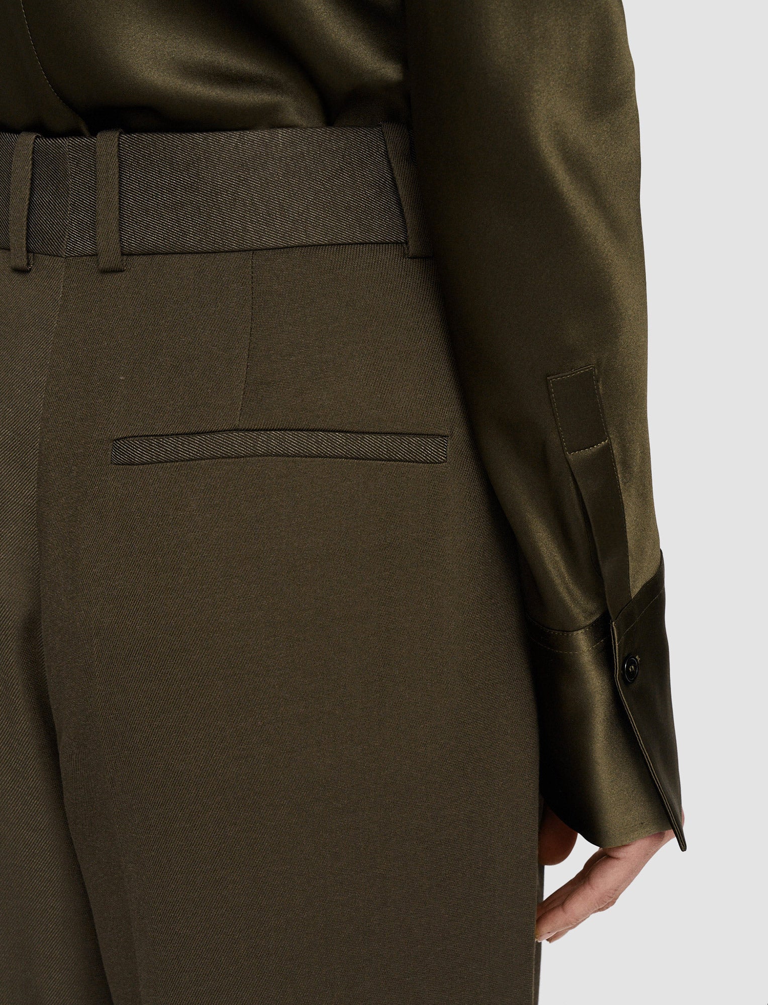 green-viscose-twill-germain-trousers-JOSEPH