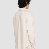 Beige Viscose Twill Felicien Blouse - Joseph