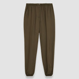 Green Viscose Twill Taio Trousers - Joseph