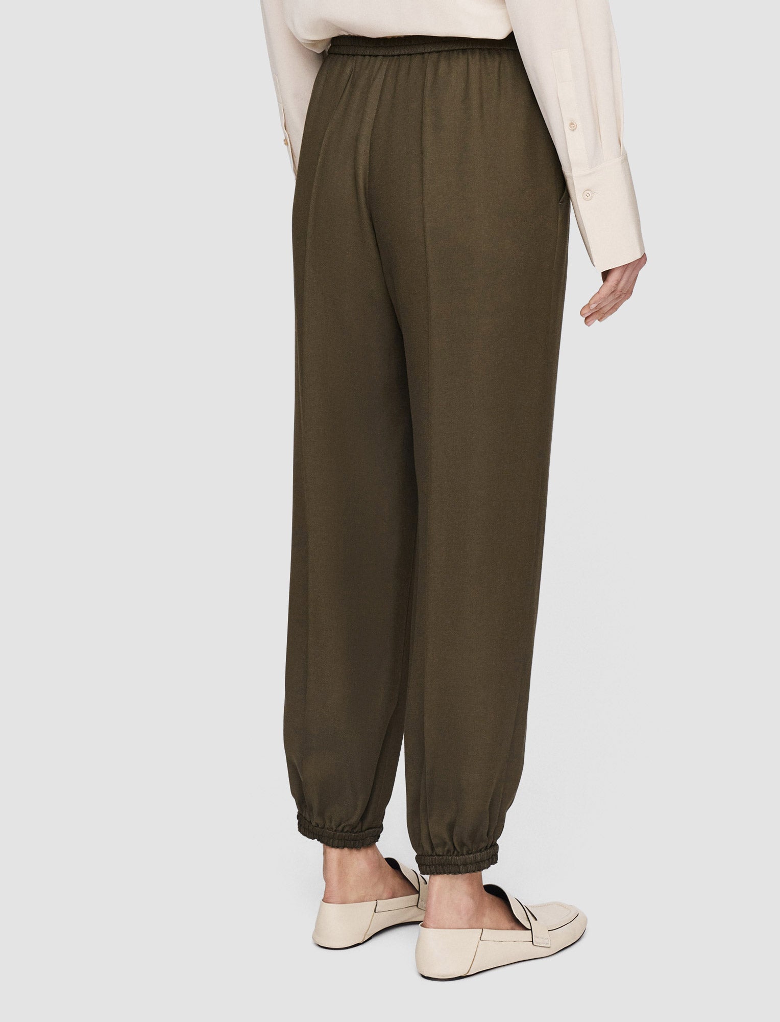 green-viscose-twill-taio-trousers-JOSEPH