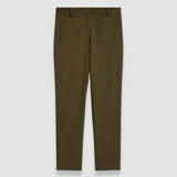 Green New Eliston Gabardine Stretch Trousers - Joseph