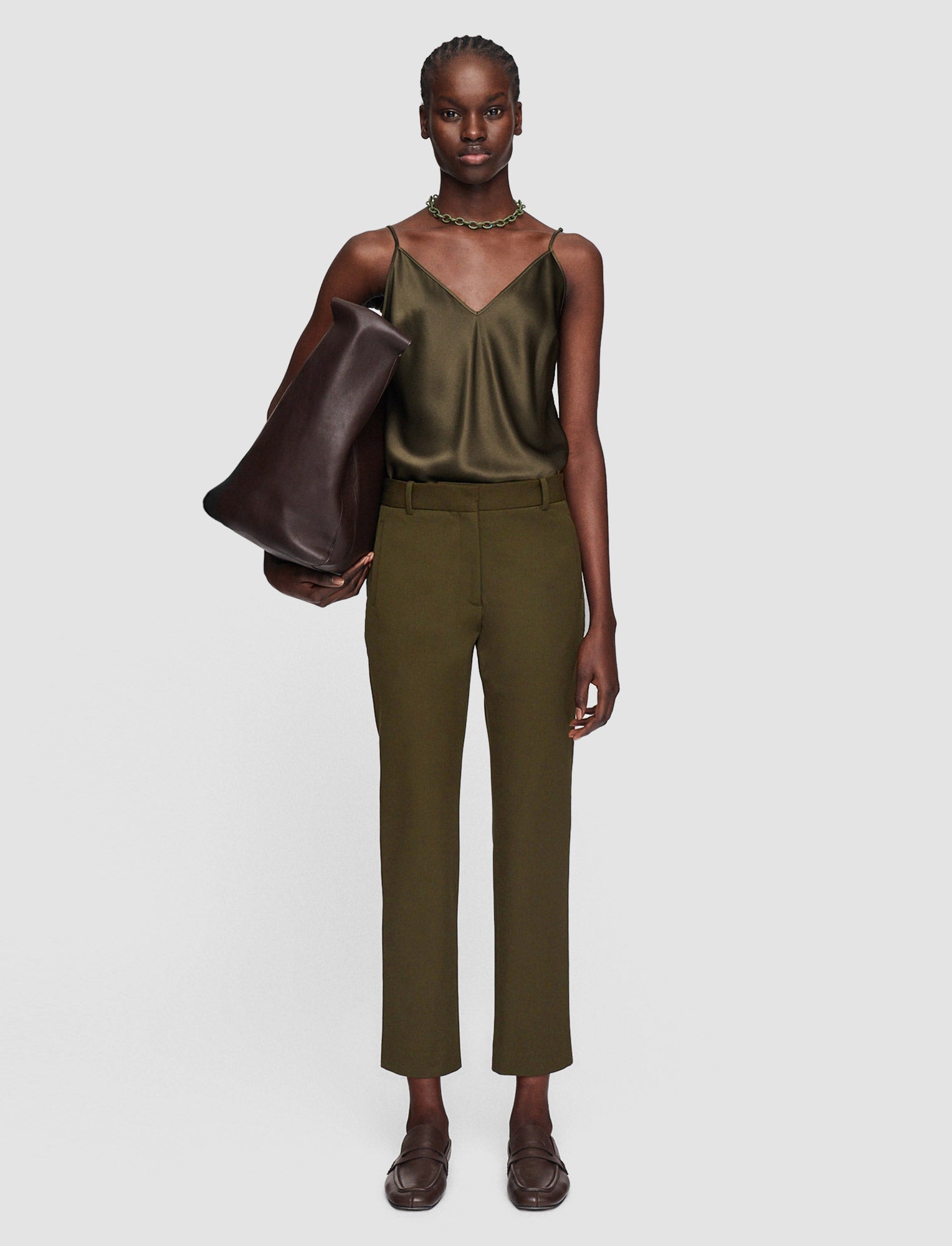 green-new-eliston-gabardine-stretch-trousers-JOSEPH