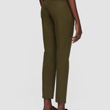 Green New Eliston Gabardine Stretch Trousers - Joseph