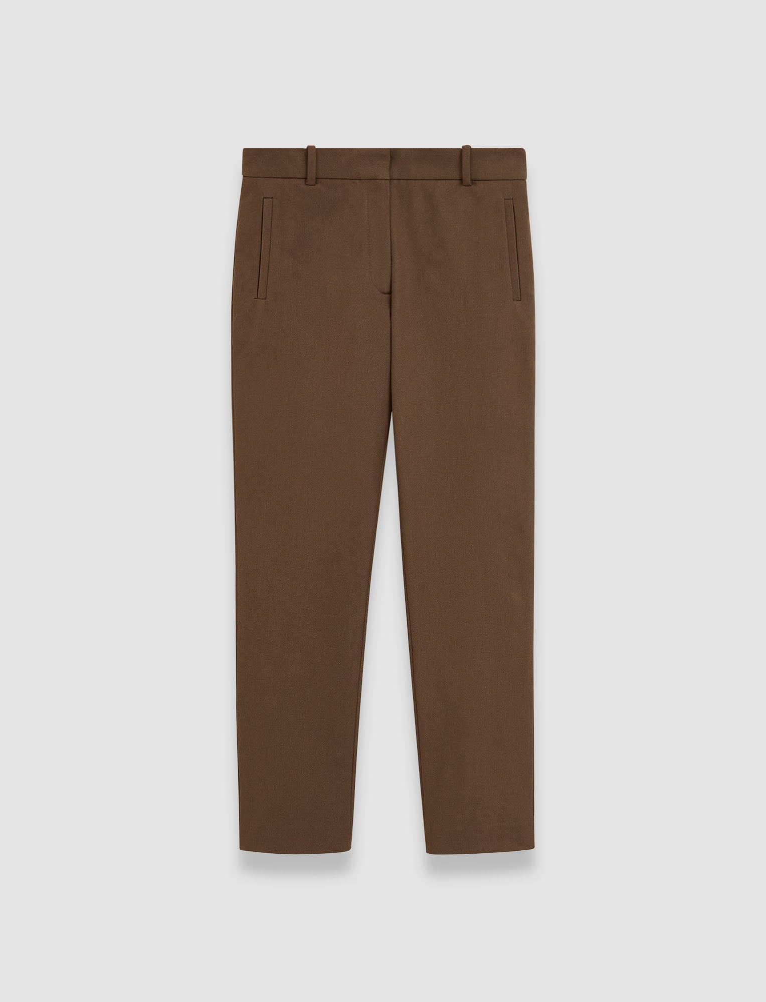 brown-new-eliston-gabardine-stretch-trousers-JOSEPH