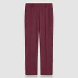 Purple Coleman Gabardine Stretch Trousers - Joseph