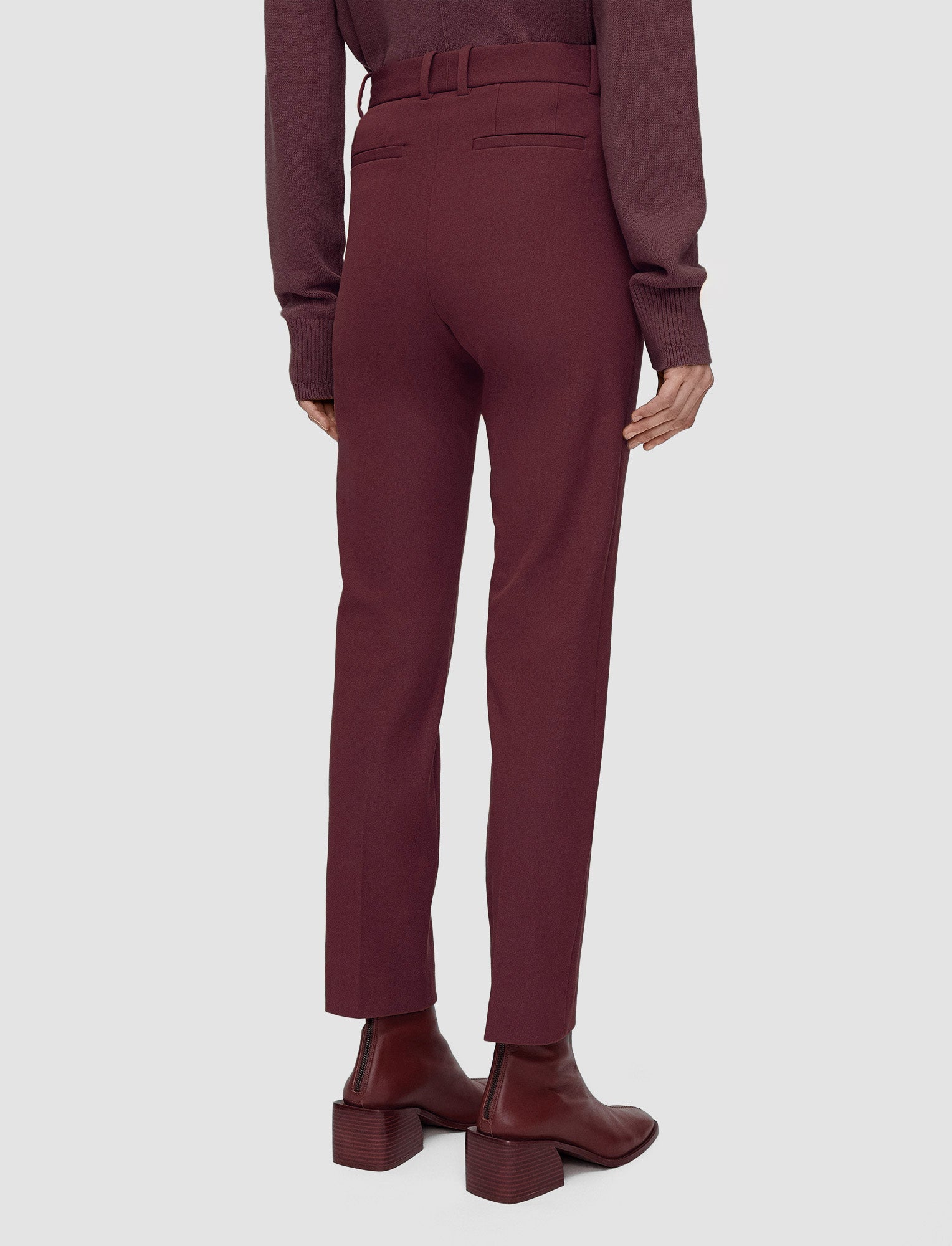 violet-pantalon-coleman-en-gabardine-stretch-JOSEPH