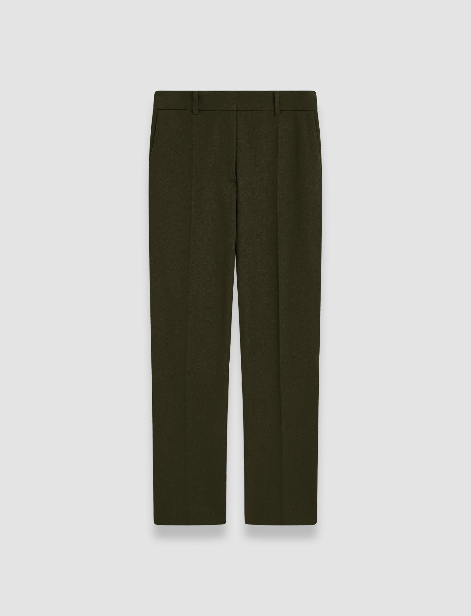 vert-pantalon-coleman-en-gabardine-stretch-JOSEPH