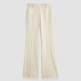 Beige Tafira Gabardine Stretch Trousers - Joseph