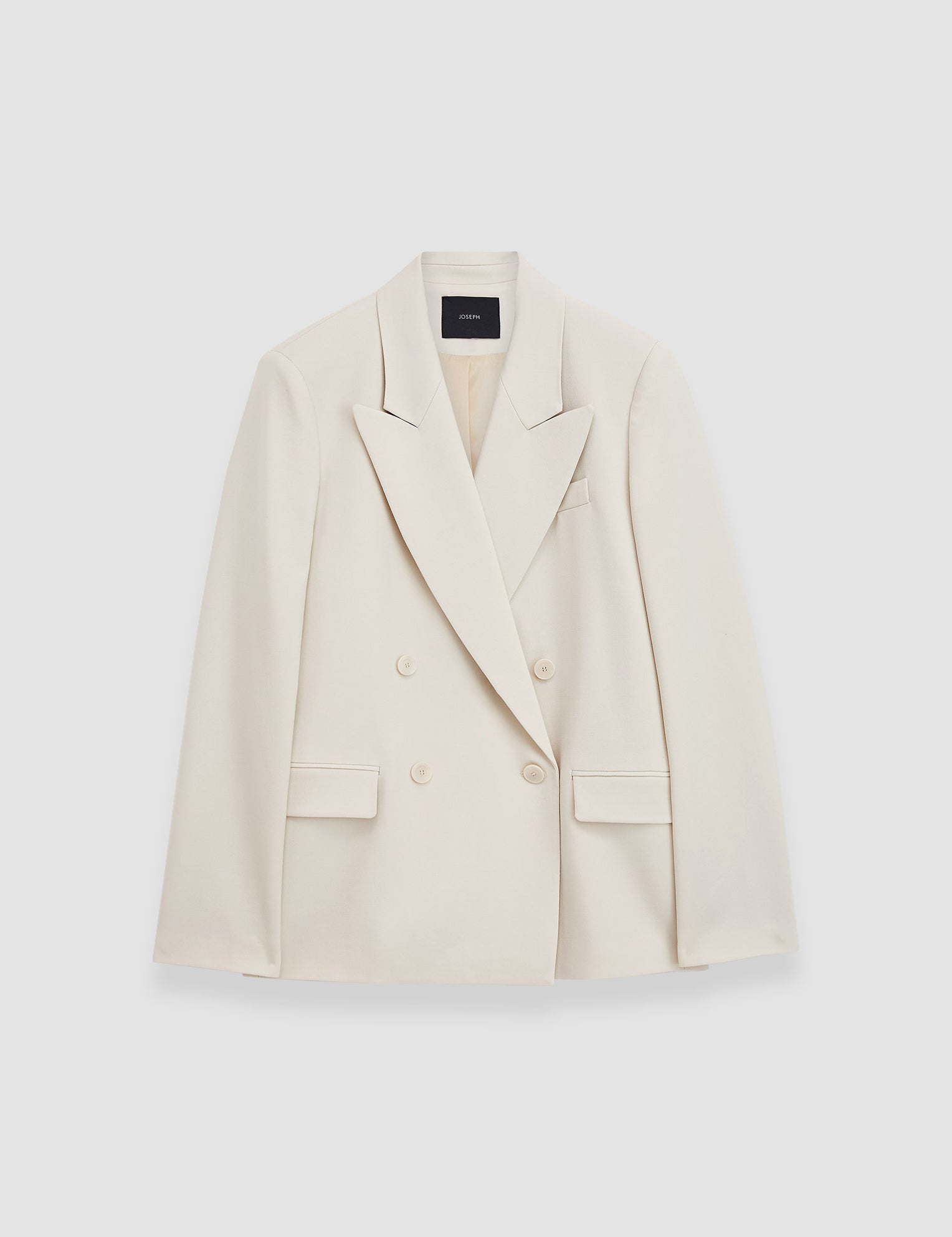 Beige Jaden Tailoring Wool Stretch Jacket - Joseph