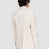 Beige Jaden Tailoring Wool Stretch Jacket - Joseph