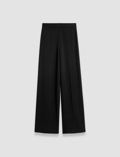 Black Alane Comfort Cady Trousers - Joseph