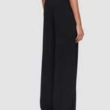 Black Alane Comfort Cady Trousers - Joseph