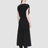 Black Comfort Cady Turot Dress - Joseph