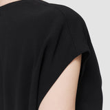 Black Comfort Cady Turot Dress - Joseph