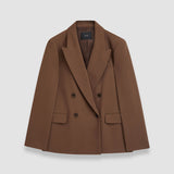 Brown Jaden Comfort Cady Jacket - Joseph