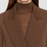 Brown Jaden Comfort Cady Jacket - Joseph