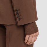 Brown Jaden Comfort Cady Jacket - Joseph