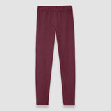 Purple Gabardine Stretch Leggings - Joseph