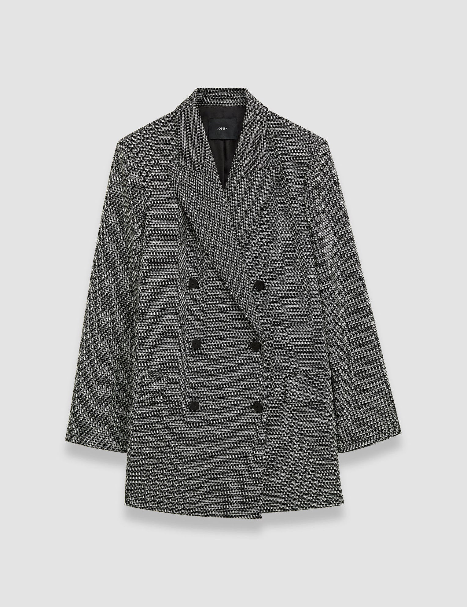 Multicolour Cravate Wool Chapone Jacket - Joseph