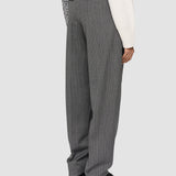 Multicolour Cravate Wool Flocon Trousers - Joseph