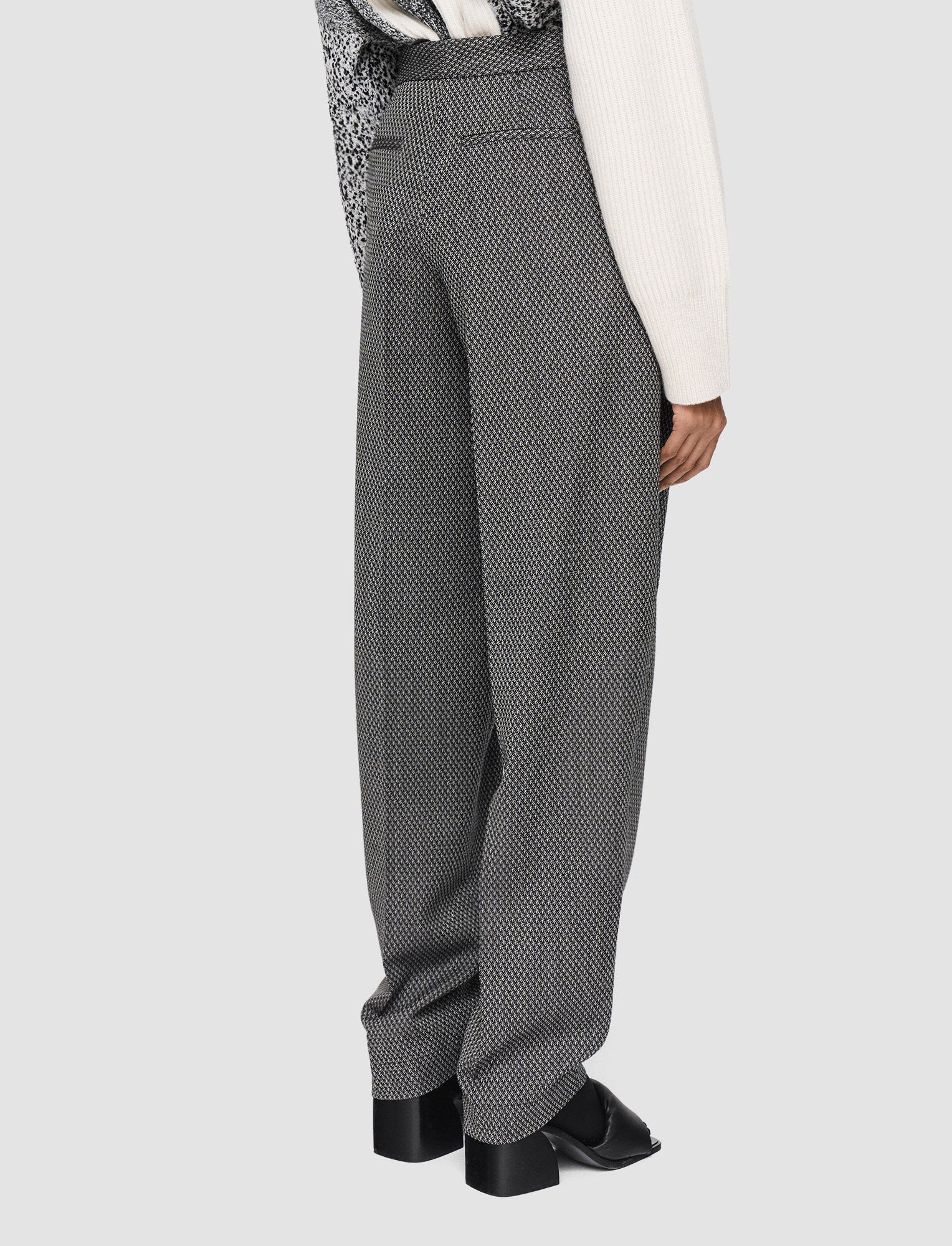 multicolour-cravate-wool-flocon-trousers-JOSEPH