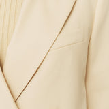 Beige Light Wool Flannel Jaden Jacket - Joseph