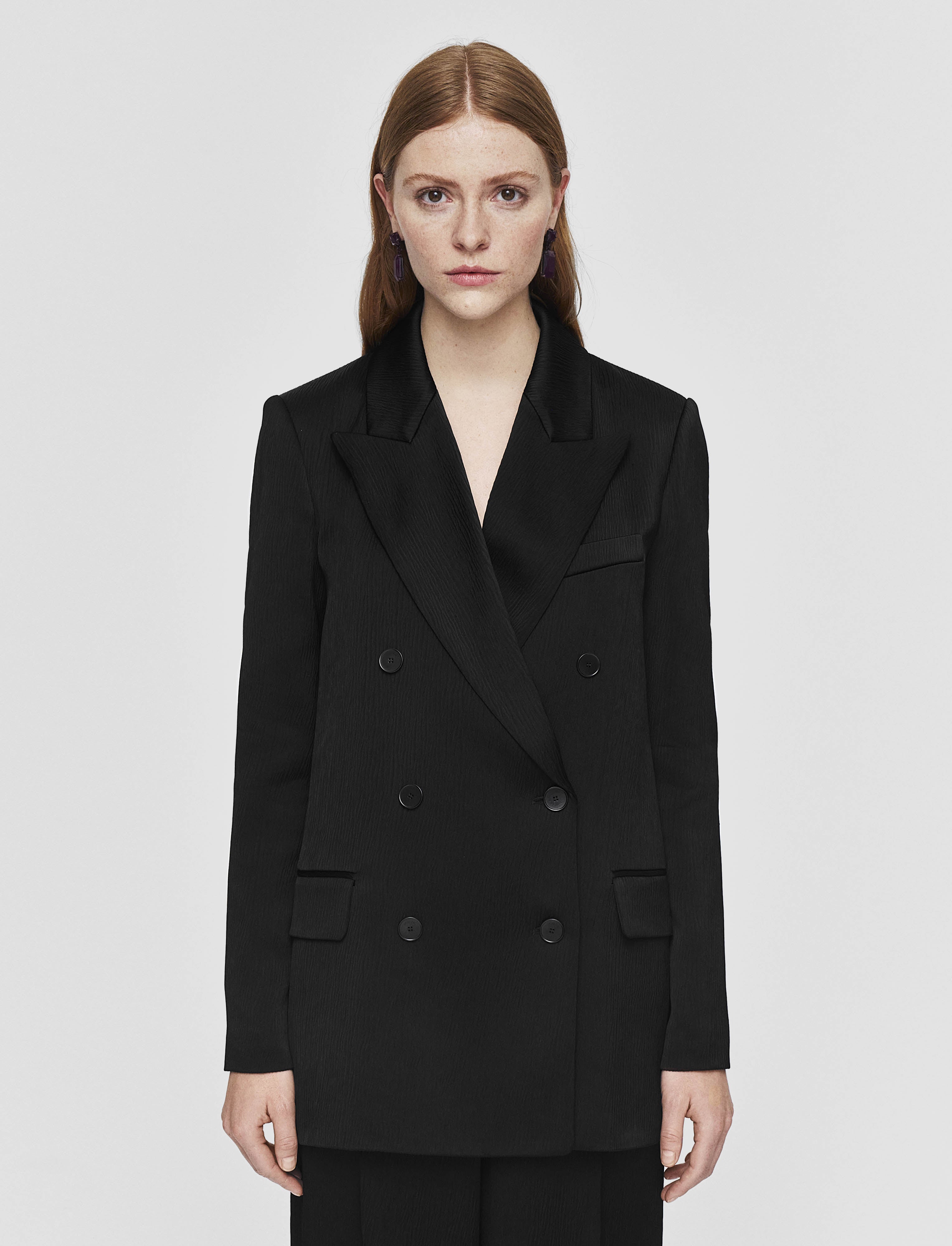 black-joffrin-textured-viscose-jacket-JOSEPH