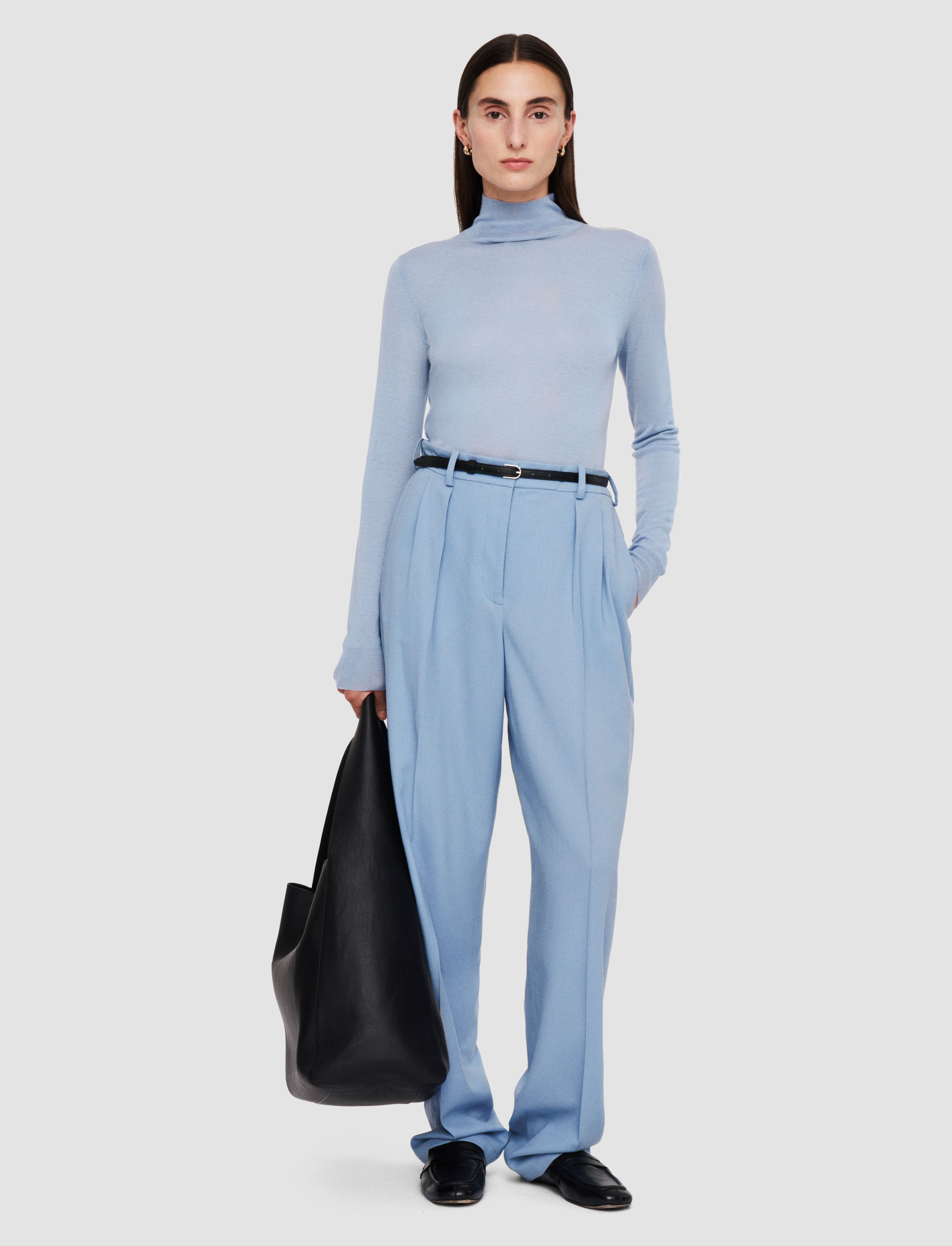 blue-bucklel-tailoring-crepe-trousers-JOSEPH