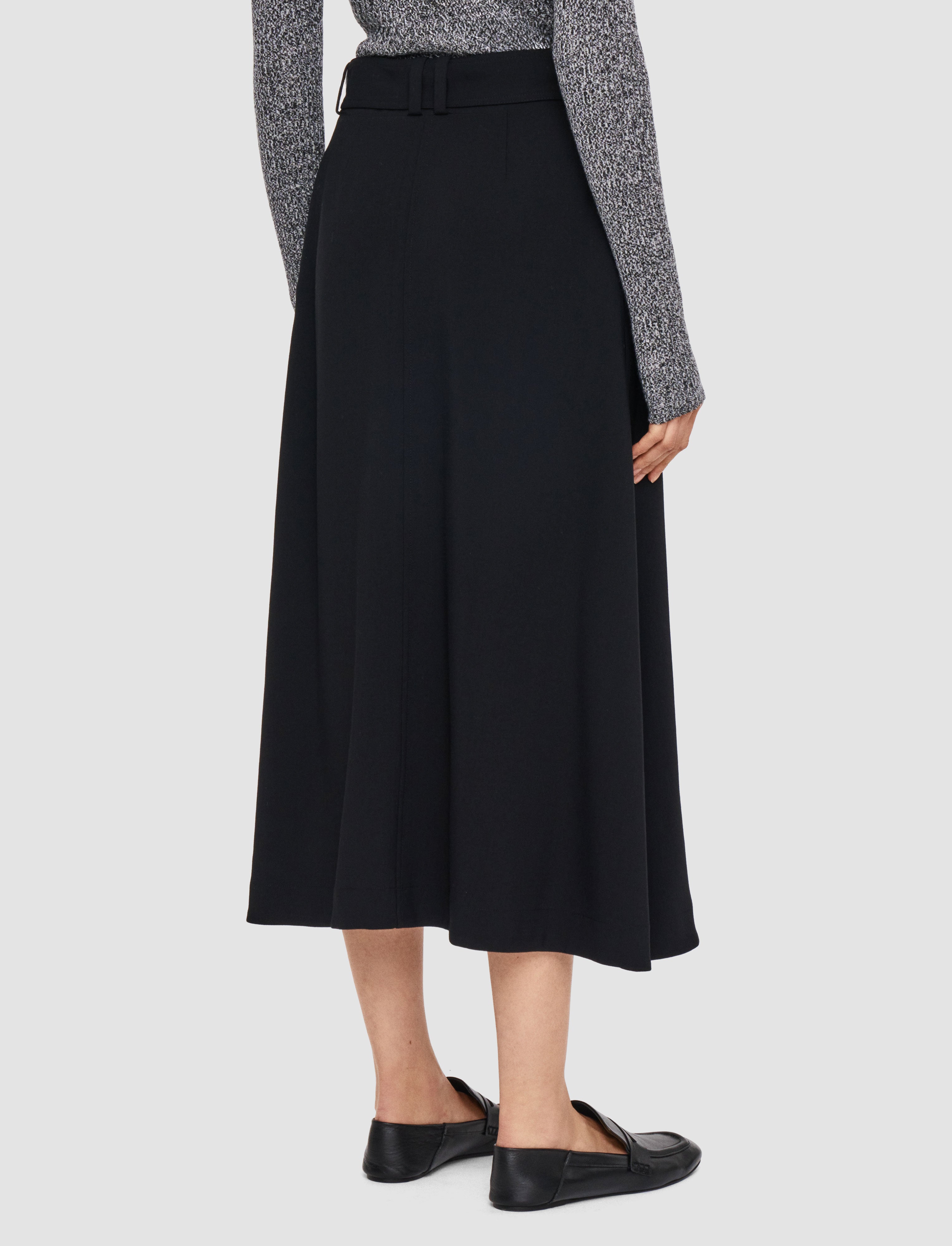 black-pernette-fluid-twill-wool-skirt-JOSEPH