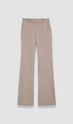 Grey Tafira Gabardine Stretch Trousers - Joseph