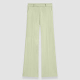 Green Tafira Gabardine Stretch Trousers - Joseph