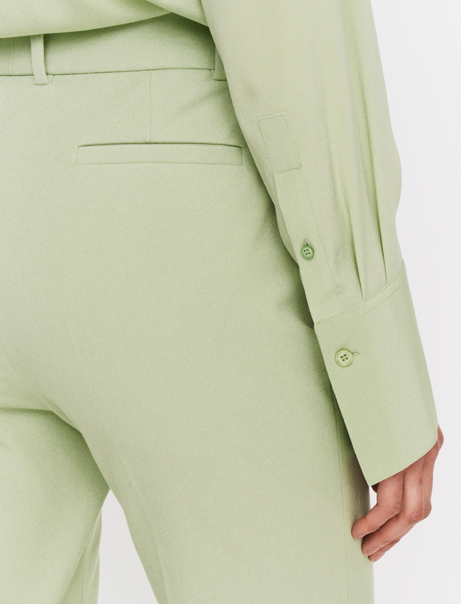 green-tafira-gabardine-stretch-trousers-JOSEPH