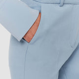 Blue Tafira Gabardine Stretch Trousers - Joseph