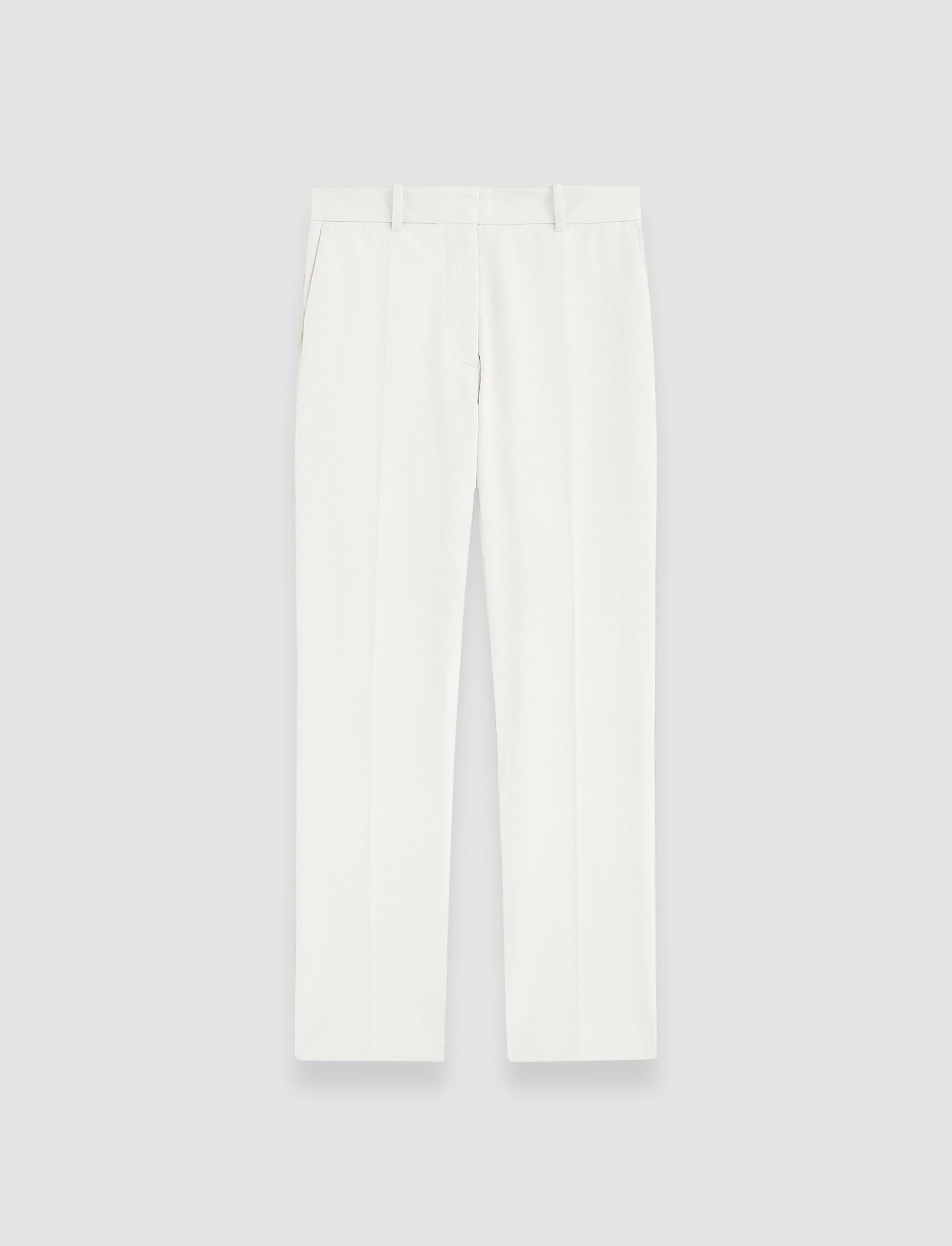 blanc-pantalon-coleman-en-gabardine-stretch-JOSEPH