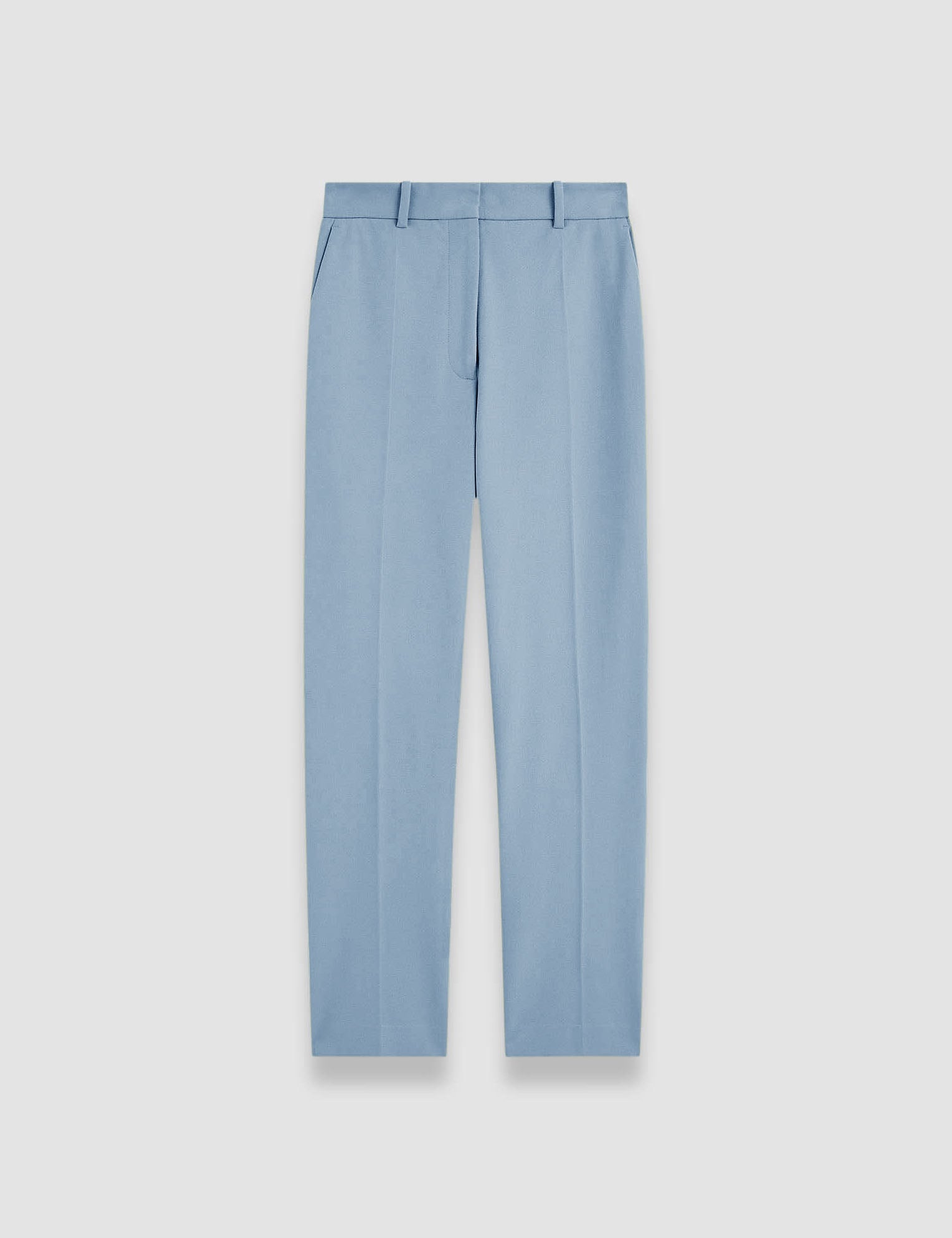 Blue Coleman Gabardine Stretch Trousers - Joseph