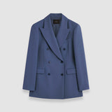 Blue Valery Comfort Cady Jacket - Joseph