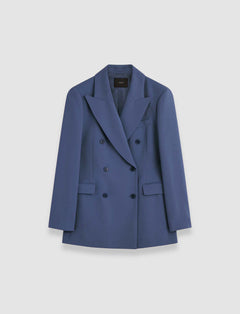 Blue Valery Comfort Cady Jacket - Joseph
