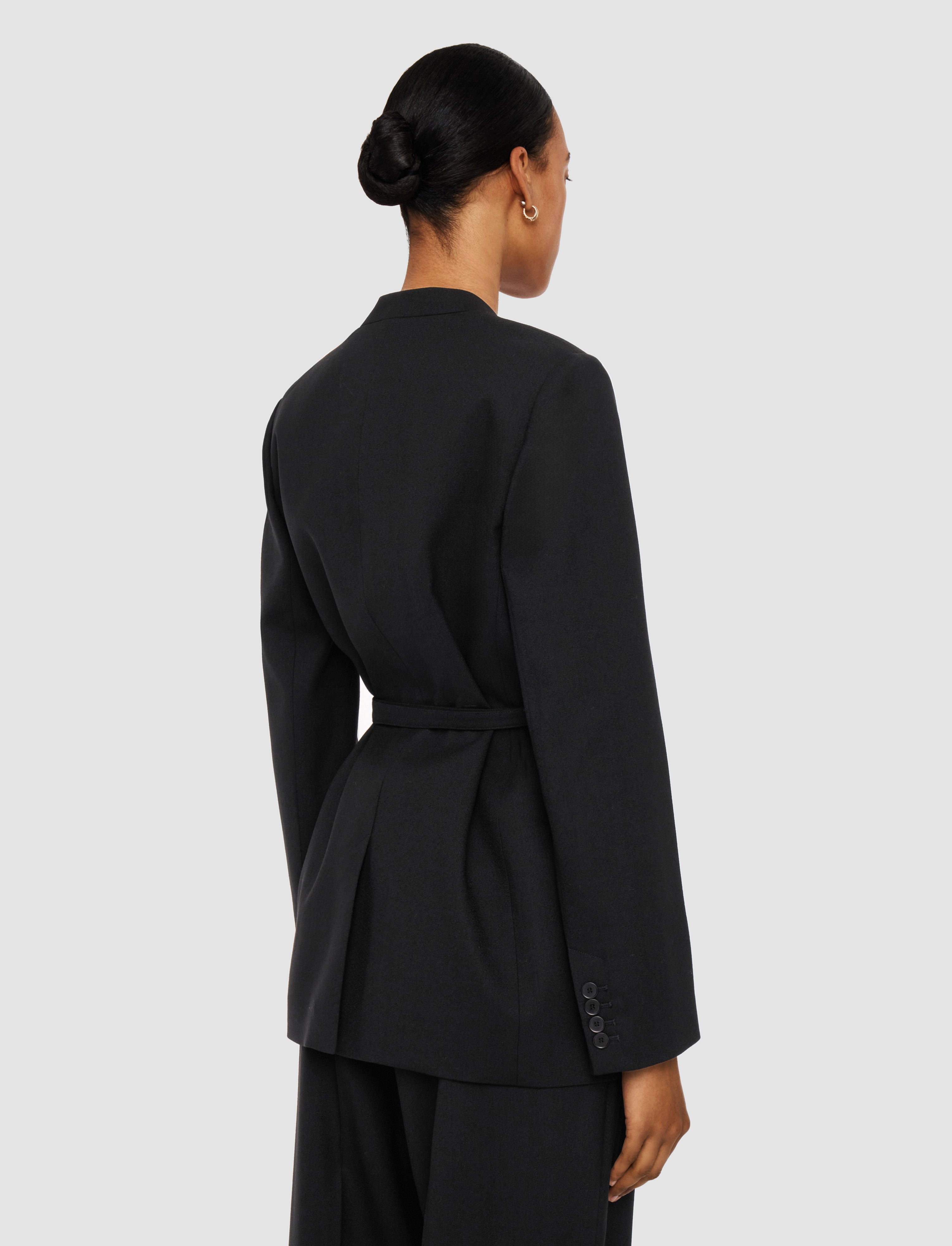 black-victor-tailoring-crepe-jacket-JOSEPH