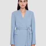 Blue Victor Tailoring Crepe Jacket - Joseph