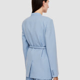 Blue Victor Tailoring Crepe Jacket - Joseph