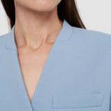 Blue Victor Tailoring Crepe Jacket - Joseph