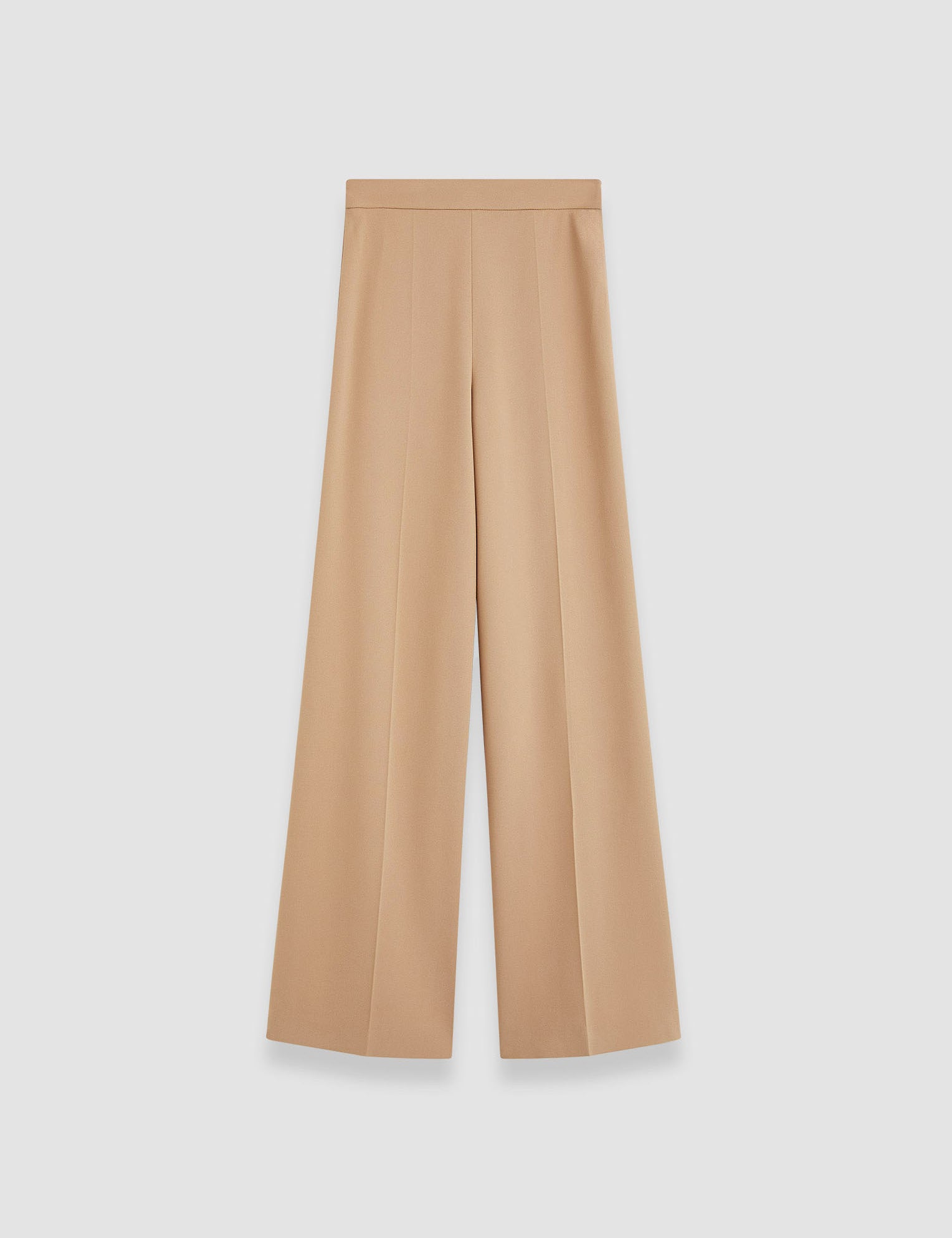 Beige Alane Comfort Cady Trousers - Joseph