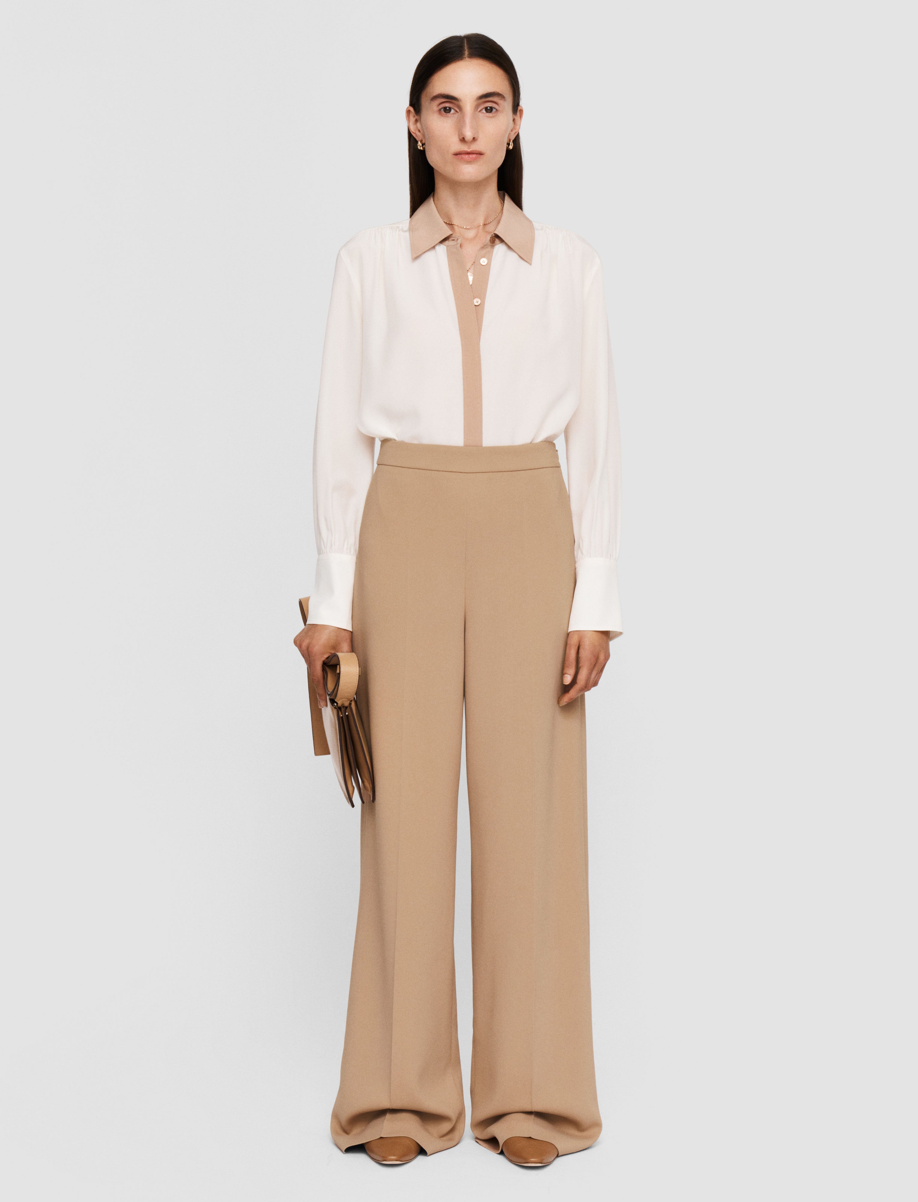 beige-pantalon-alane-en-cady-confort-JOSEPH