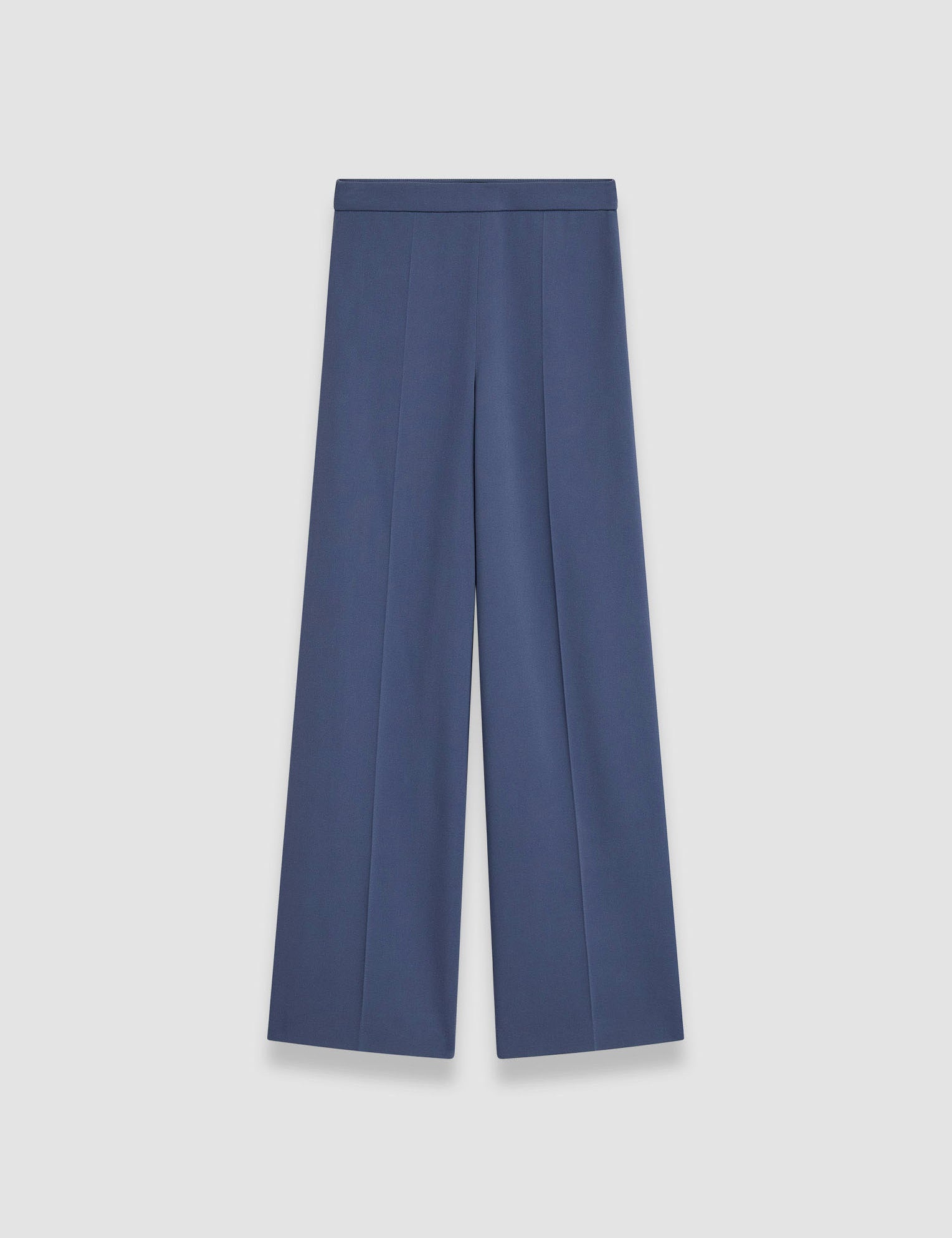 Blue Alane Comfort Cady Trousers - Joseph