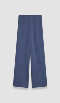 Blue Alane Comfort Cady Trousers - Joseph