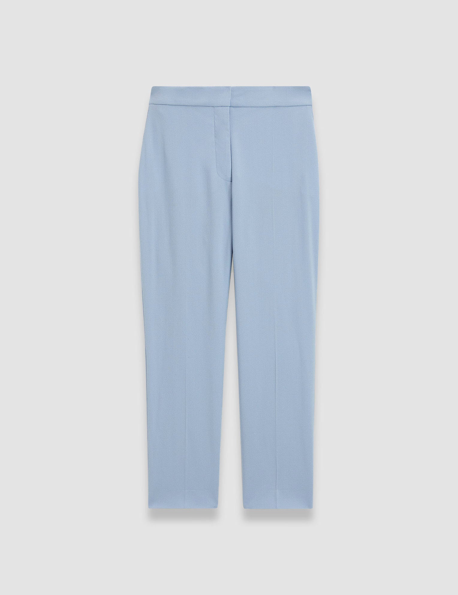 Blue Vilar Tailoring Crepe Trousers - Joseph