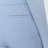 Blue Vilar Tailoring Crepe Trousers - Joseph