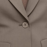 Grey Glenview Tailoring Wool Stretch Jacket - Joseph