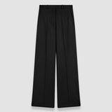 Black Alana Tailoring Wool Stretch Trousers - Joseph