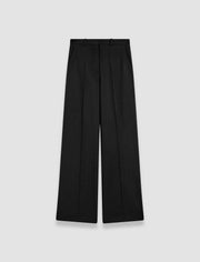 Black Alana Tailoring Wool Stretch Trousers - Joseph